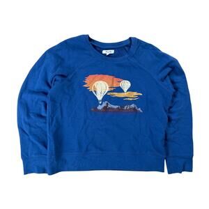 Madewell Balloon Festival Graphic Shrunken Sweatshirt M